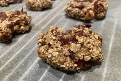 Haferflocken-Bananen-Kekse - vegan, gesund und lecker