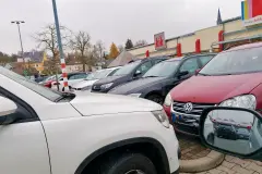 Schutz vor Dellen beim Parken