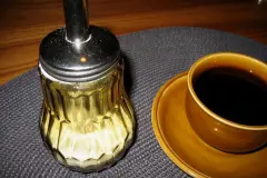 Kaffeewei&szlig;er "windsicher" portionieren