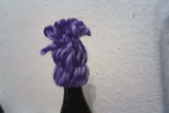 Dekoidee: Flaschenm&uuml;tze