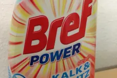 Frag Mutti testet: Bref Power gegen Kalk & Schmutz
