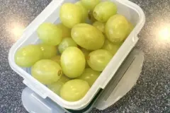 Gesunder Snack - Eistrauben