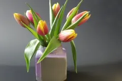 Tutorial: Kleine Vase basteln mit Gips und Glaskonserve