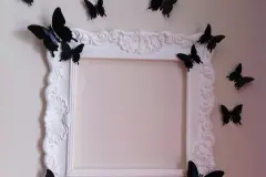 Deko Bilderrahmen aus Styropor-Zierleisten herstellen