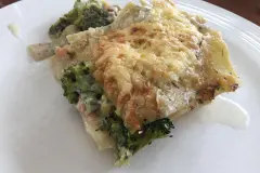 Brokkoli-Lachs-Lasagne