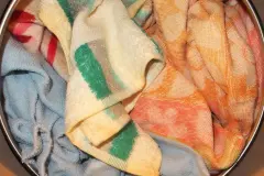 Waschmaschine mit warmem Wasser bef&uuml;llen