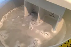 Waschmaschine, Sp&uuml;lfach und Kammer reinigen