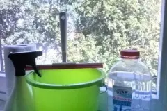 Fenster und Rahmen fix putzen