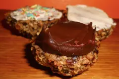 Haferflocken-Leinsamen-Br&ouml;tchen (ohne Mehl, ohne Hefe)