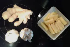 Ingwer-Knoblauch-Paste, immer griffbereit