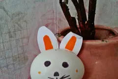 S&uuml;&szlig;es Eierh&auml;schen - Osterdeko zum Aufh&auml;ngen