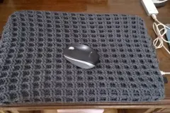 Laptop-Abdeckung h&auml;keln
