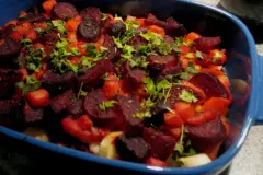 &Uuml;berbackenes Wurzelgem&uuml;se - gesund und lecker!