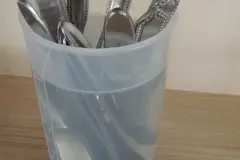 Flecken auf Besteck vermeiden