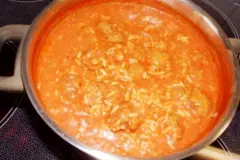 Tomatensuppe mit Reis und Hackb&auml;llchen