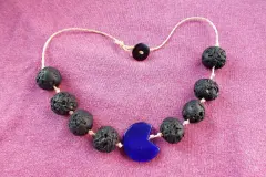 Lava-Schmucksteine aus FIMO herstellen