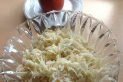 Roher Selleriesalat mit Apfel