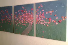 Leinwand gestalten: Strukturpaste selber herstellen