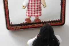 Horrorspiegel in der Umkleidekabine