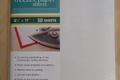 Schablonieren mit Freezer Paper