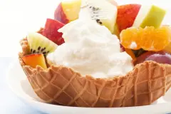 Falsches Eis -  schnellste Art einen leckeren Nachtisch zuzubereiten