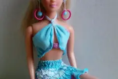 Ohrringe f&uuml;r die Barbie Puppe herstellen