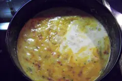 K&auml;sefondue mit Kr&auml;utern