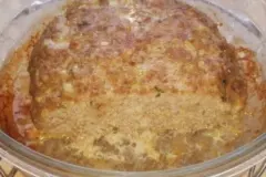 Saftigen Hackbraten in der Mikrowelle schnell gemacht