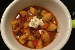 K&ouml;stliches Kartoffelgulasch