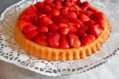 Erdbeertorte mit Guss
