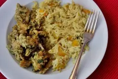 Paprikareis - ein vegetarisches Schnellgericht
