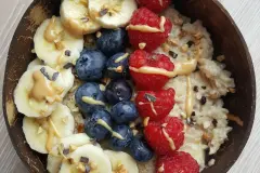 Porridge mit geriebenem Apfel & Zimt: Das leckerste vegane Fr&uuml;hst&uuml;ck!