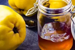 Quitten im Thermomix entsaften - Quittengelee herstellen