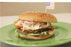 So schmeckt der Hamburger