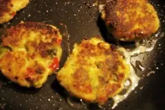 Fleischlose Gem&uuml;se-Bratlinge