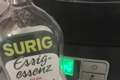 Entkalken und Reinigen der Kaffeemaschine