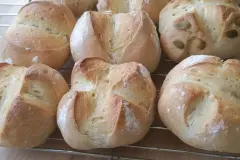 Superleckere Weizenbr&ouml;tchen mit &Uuml;bernachtgare