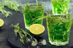 Erfrischendes Estragon-Getr&auml;nk