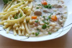 Wei&szlig;e Bohnen mit Schweinefleisch
