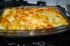 Kartoffel-K&uuml;rbis-Gratin