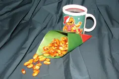 Gebrannte Mandeln & Muskatkaffee mit Sahnehaube