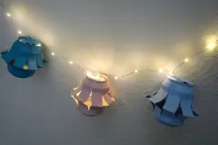 Lampionkette aus Getr&auml;nkedosen