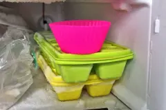 Muffins leichter aus der Form l&ouml;sen: Form vorher ins Eisfach