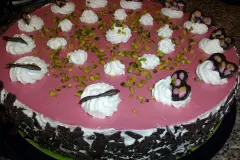 Himbeertorte mit Mascarpone, Sahne & Quark