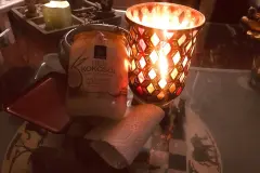 Kerzenwachs leicht aus dem Glas bekommen