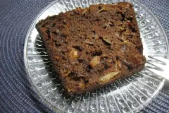 Kakao-Apfel-Mandel-Kuchen