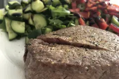 Steak perfekt braten