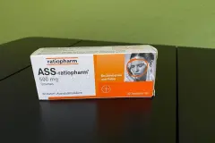Blutflecken entfernen mit ASS (Acetylsalicyls&auml;ure)