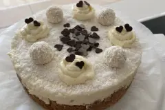 Fruchtiger Raffaello-Kuchen f&uuml;r den Sommer
