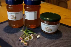 G&auml;nsebl&uuml;mchen-Apfel-Gelee